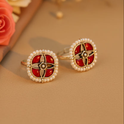 Rangoli Toe Rings