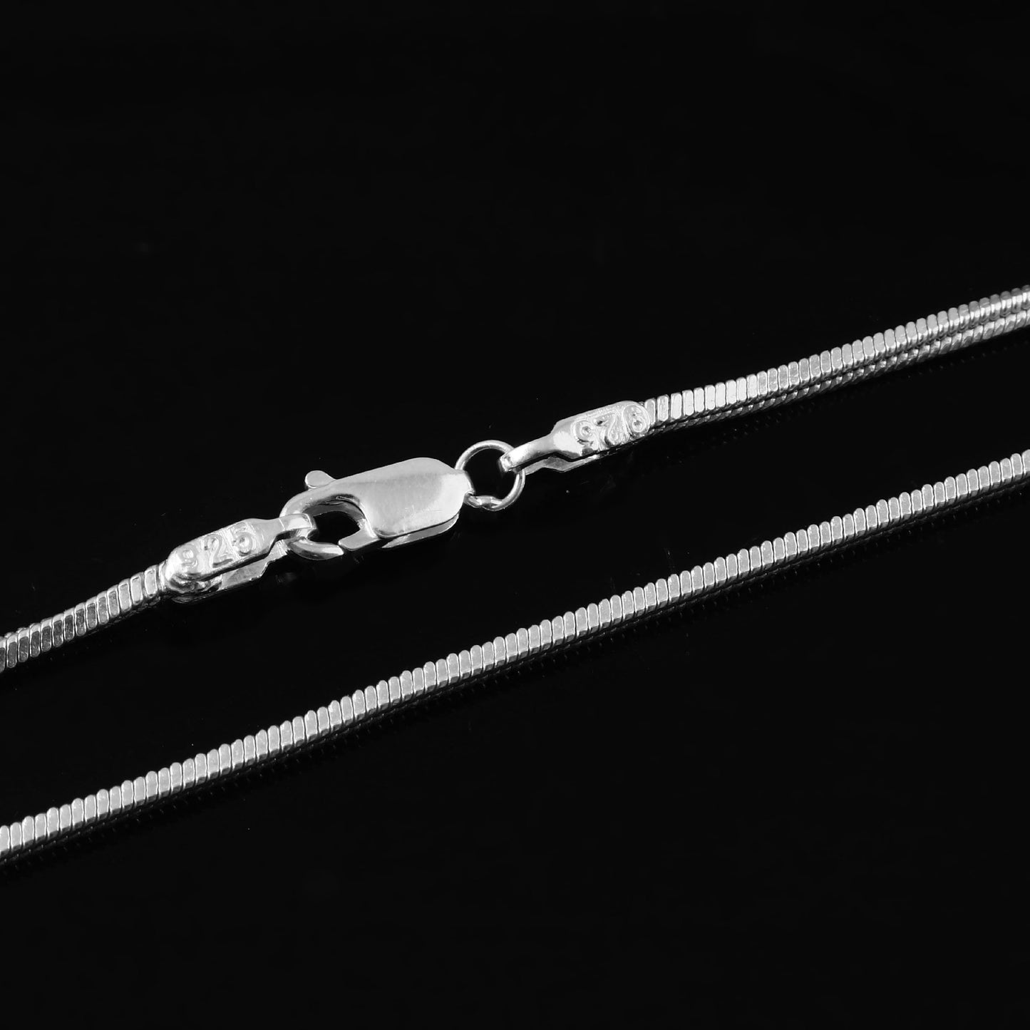 Ehsaan Chain – Glossy Finish Box Silver Chain