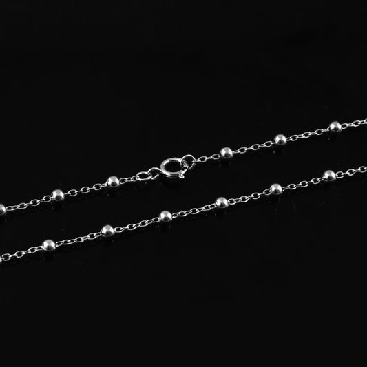 Arzoo Chain – Saturn Silver Chain