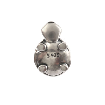 925 Sterling Silver Turtle Charm Bead – Symbol of Luck, Protection & Longevity