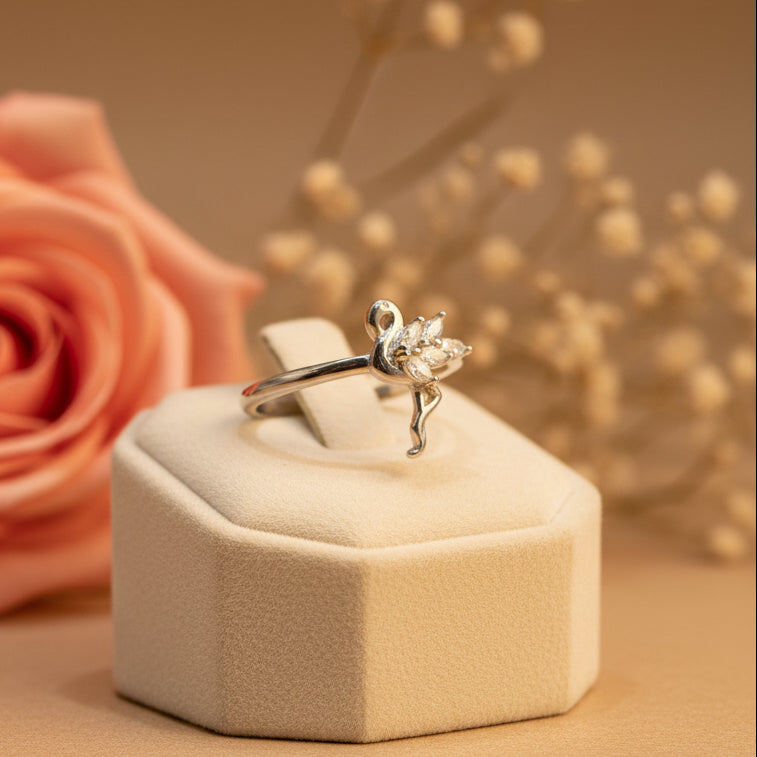 Hansika Swan Ring