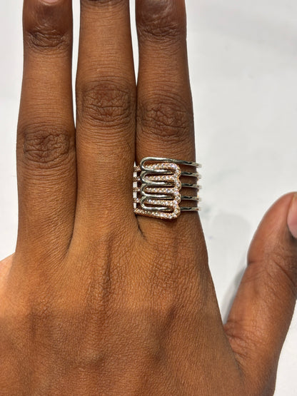 Lehar Silver Ring