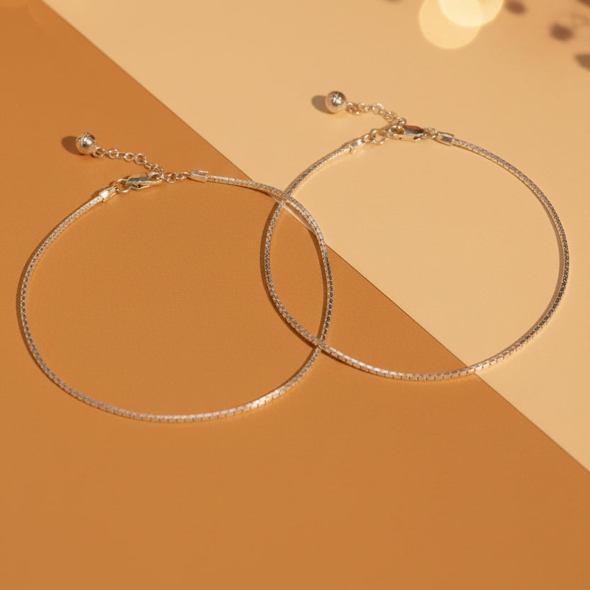 Rekha Chain Anklet