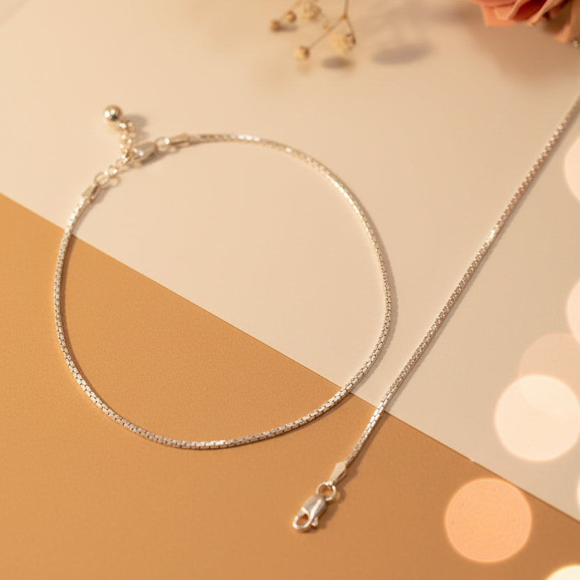 Rekha Chain Anklet
