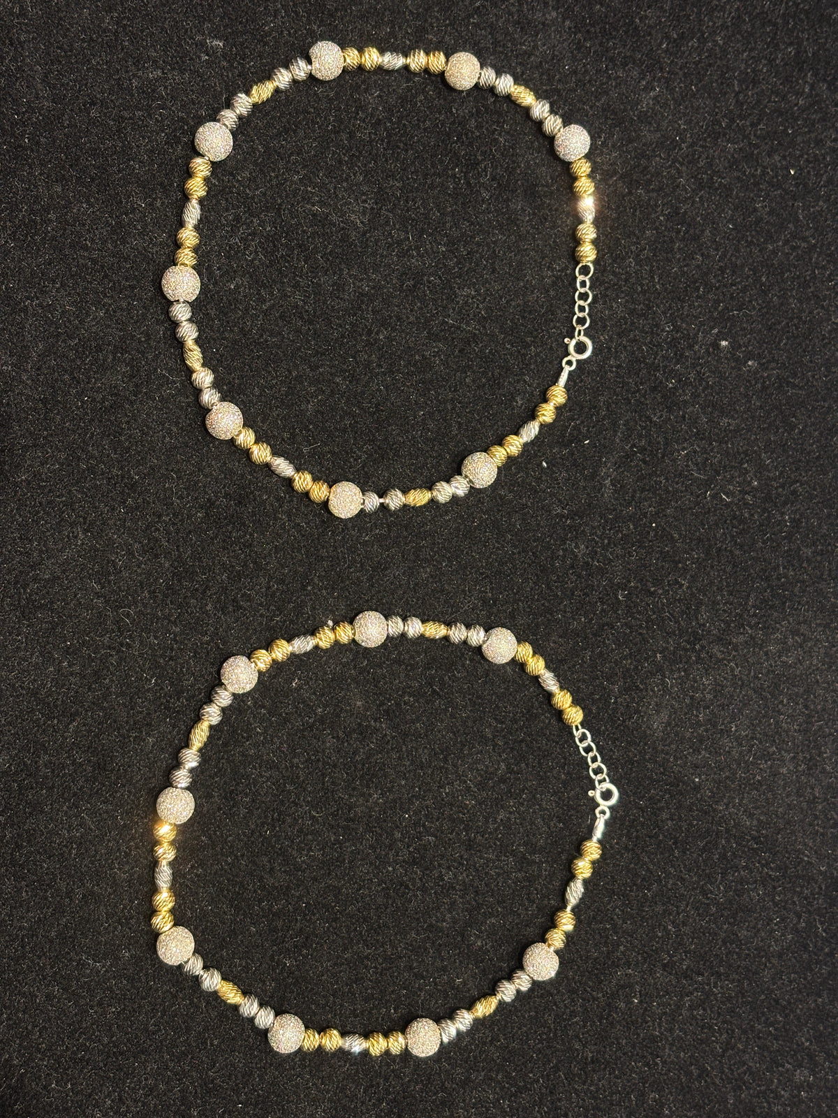 Triveni Bead Anklet