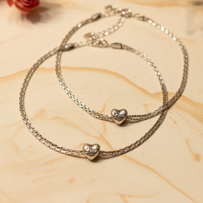 Pihu Heart Anklet