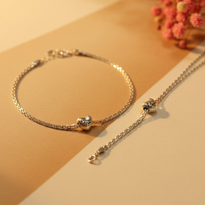 Pihu Heart Anklet