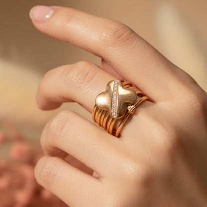 Maya Transforming Ring with Bracelet