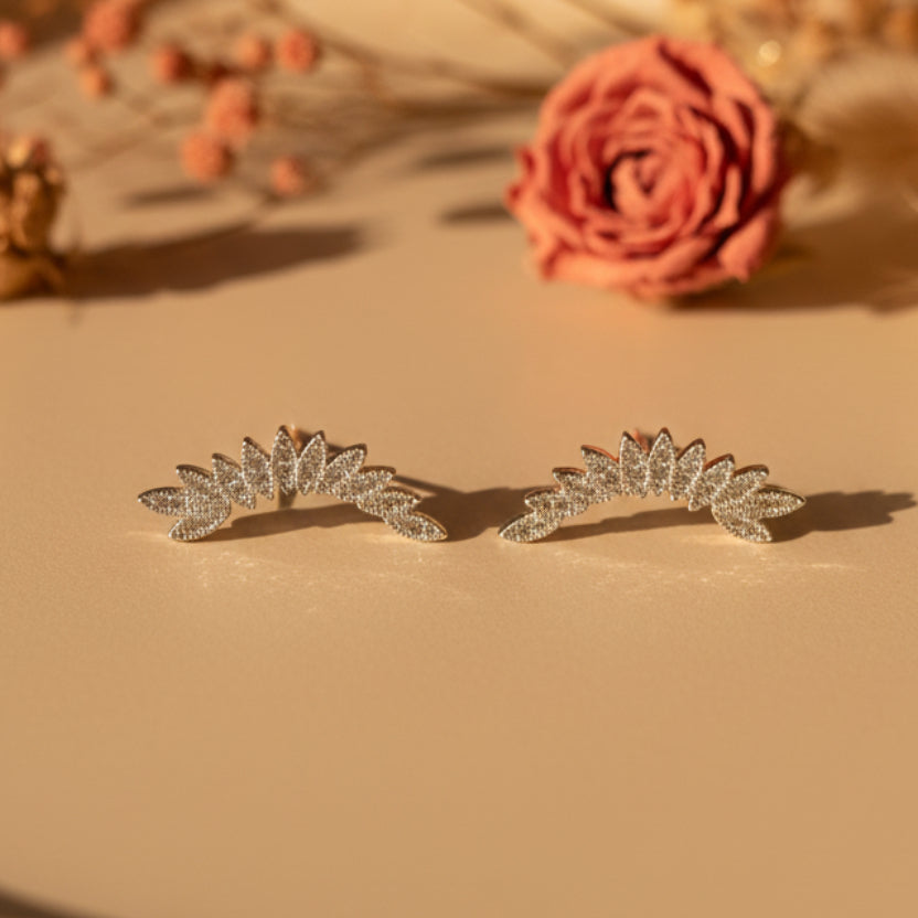 Pankh Sparkling Ear Climbers