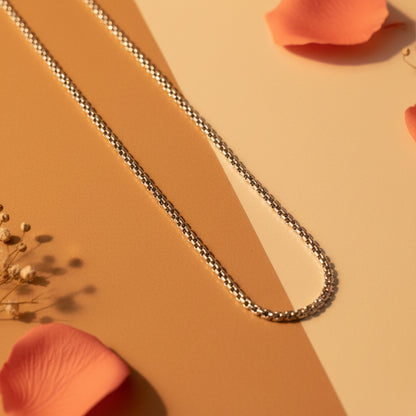 Kadi Silver Rolo Chain
