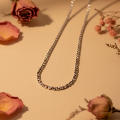 Kadi Silver Rolo Chain