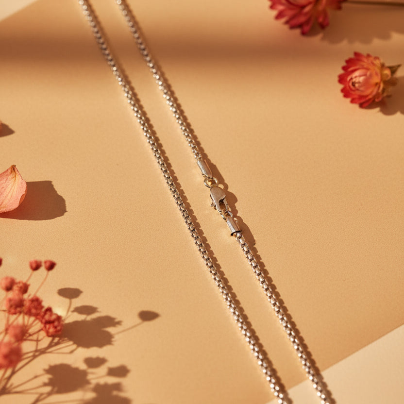 Kadi Silver Rolo Chain
