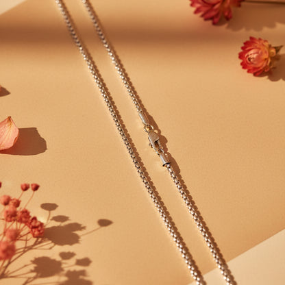 Kadi Silver Rolo Chain