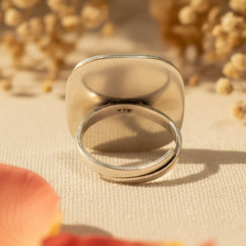 Panna Vintage Square Ring