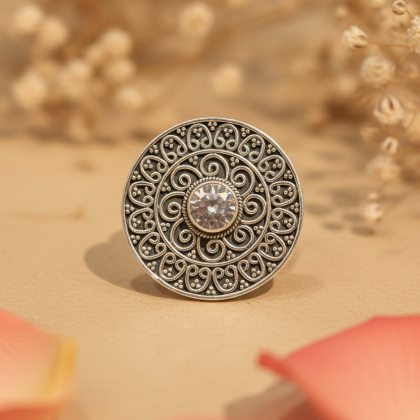 Chandni Silver Ring