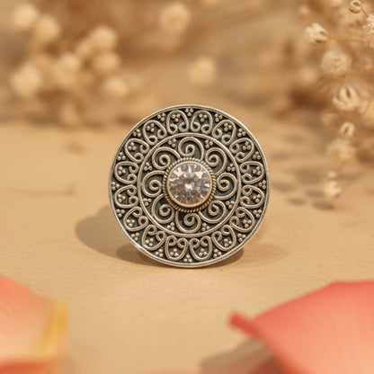 Chandni Silver Ring
