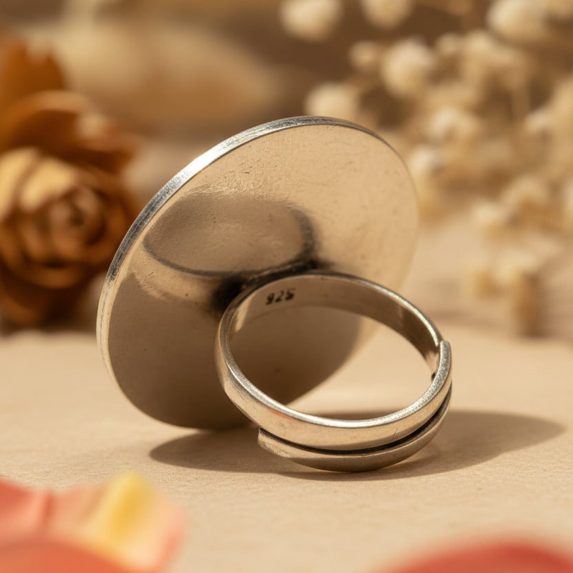Chandni Silver Ring