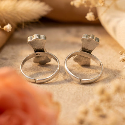 Rang Noor Toe Ring