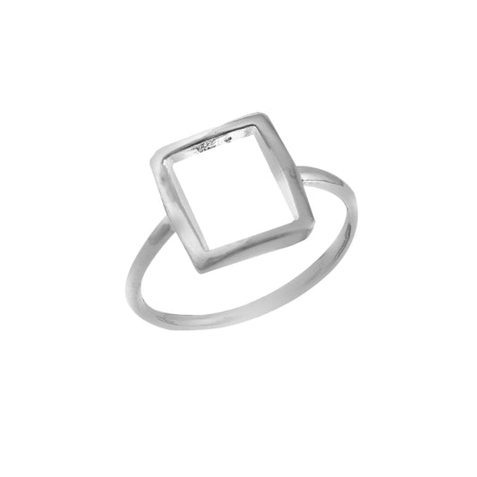 Minimalist Triple Bar Sterling Silver Ring