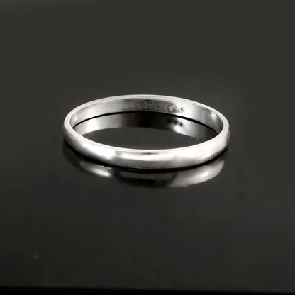 Minimalist Silver Band