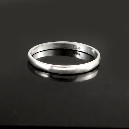 Minimalist Silver Band