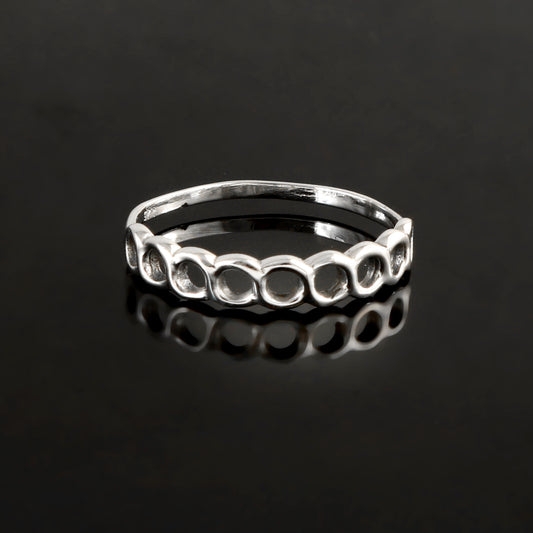 Minimalist Hollow Circle Band