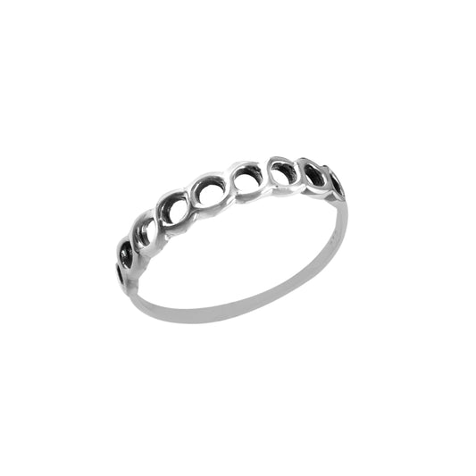 Minimalist Hollow Circle Band