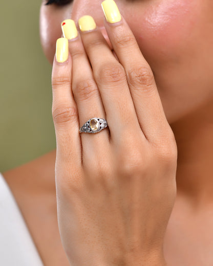 Golden Bloom Ring