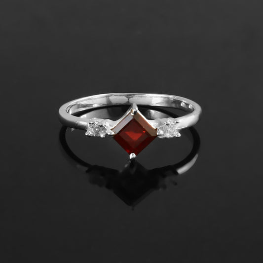Garnet Princess Ring