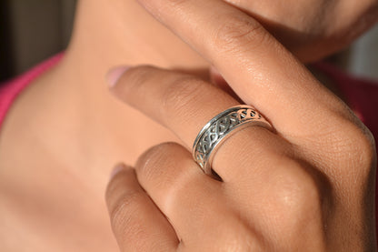Bold Celtic Band Ring