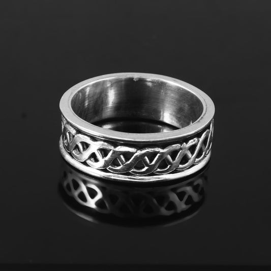 Bold Celtic Band Ring