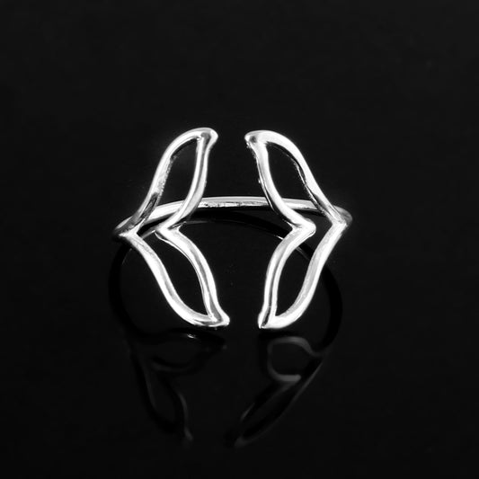 Open Leaf Vine Ring