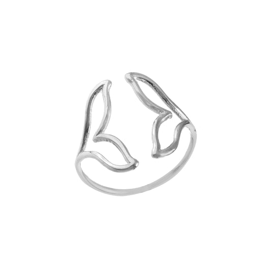 Open Leaf Vine Ring