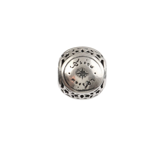 Aries Zodiac Charm Bead in 925 Sterling Silver - Zirak Silver