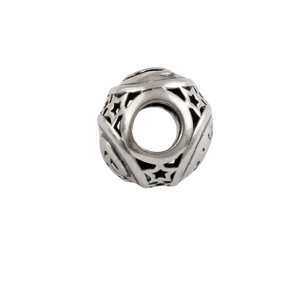 Aries Zodiac Charm Bead in 925 Sterling Silver - Zirak Silver