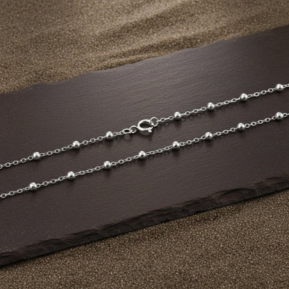 Arzoo Chain – Saturn Silver Chain - Zirak Silver