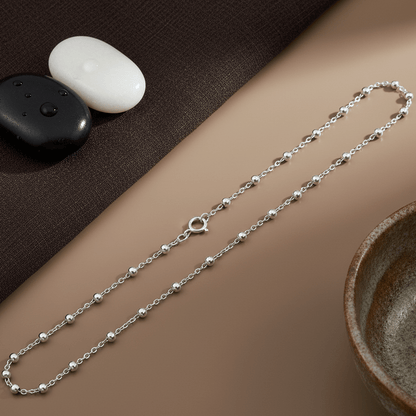 Arzoo Chain – Saturn Silver Chain - Zirak Silver