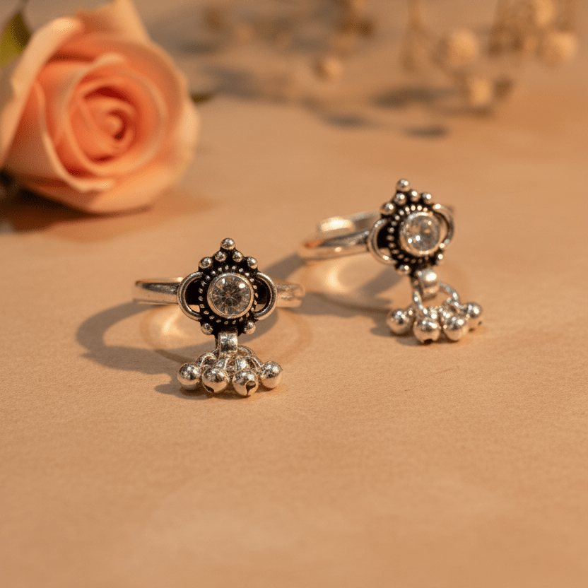 Chandni Bichiya Pair - Zirak Silver