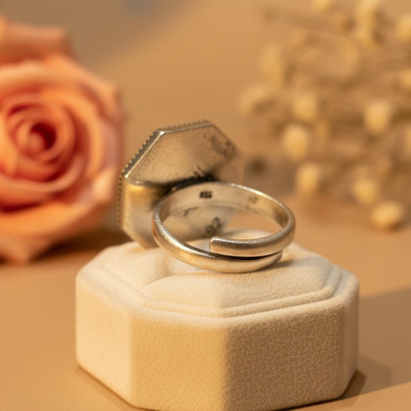 Chandni Ring - Zirak Silver