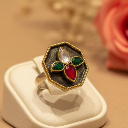 Chandni Ring - Zirak Silver