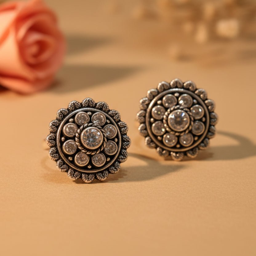 Chandni Toe Rings - Zirak Silver