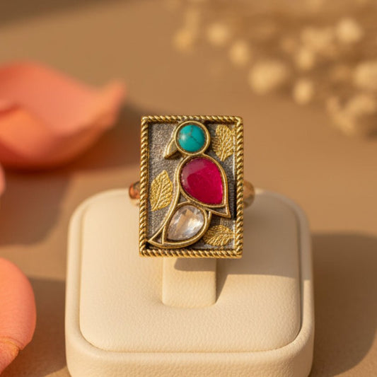 Chidiya Ring - Zirak Silver