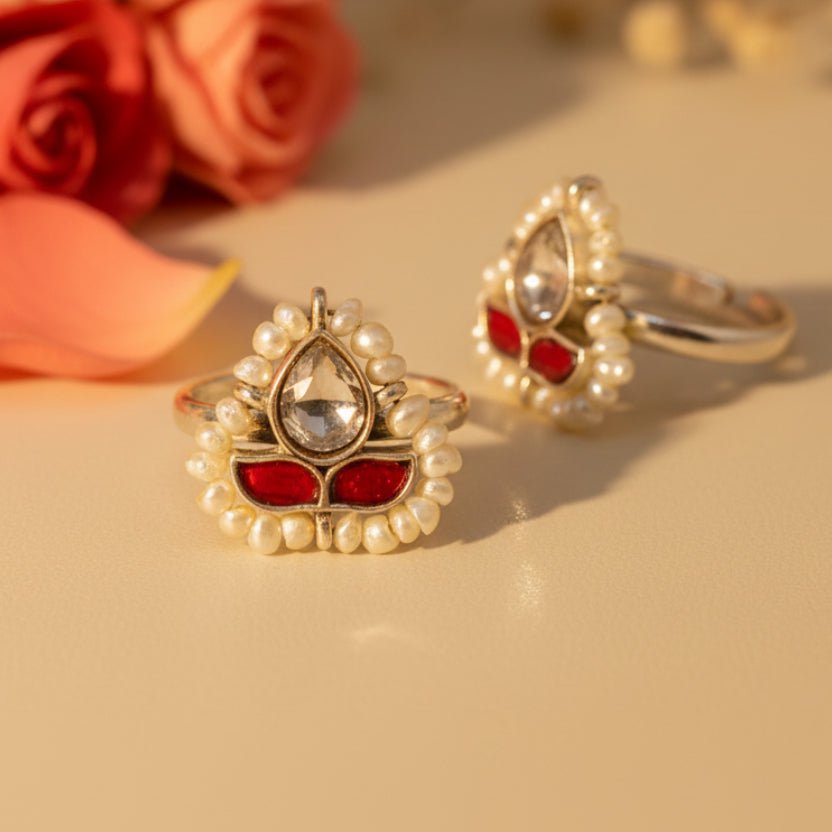 Deepika Toe Rings - Zirak Silver