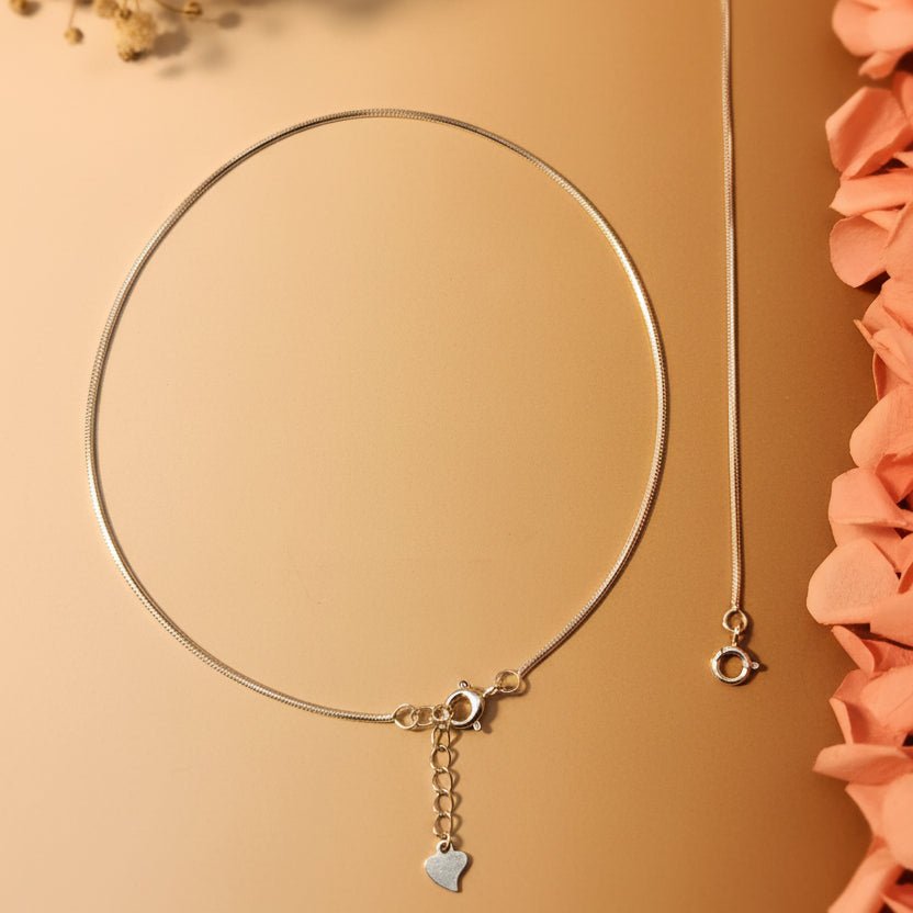 Dil Anklet - Zirak Silver