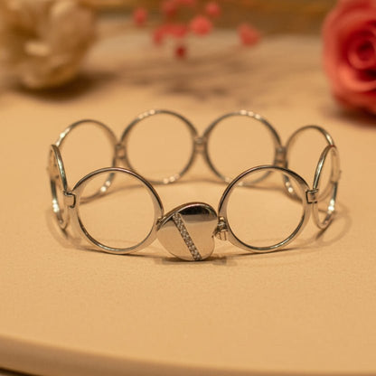 Dil Magic Ring with Bracelet - Zirak Silver