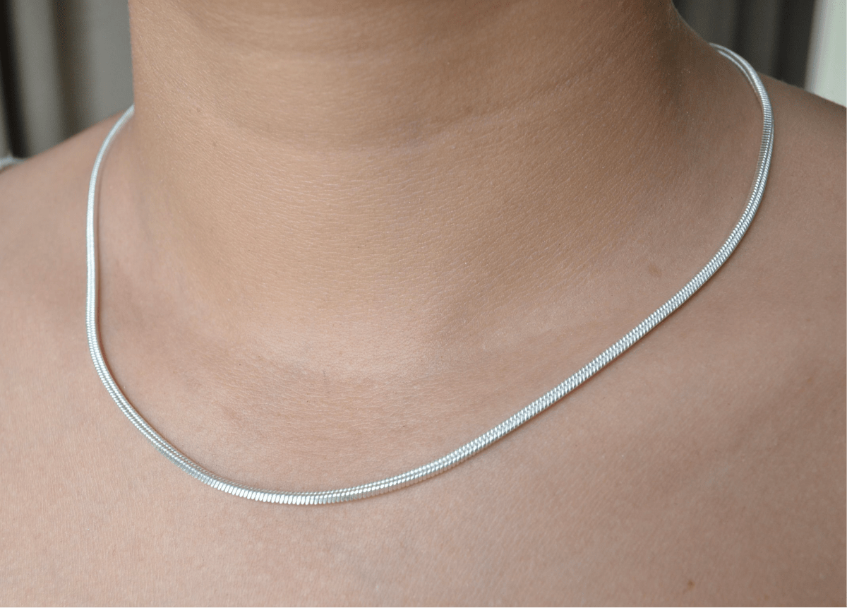 Ehsaan Chain – Glossy Finish Box Silver Chain - Zirak Silver