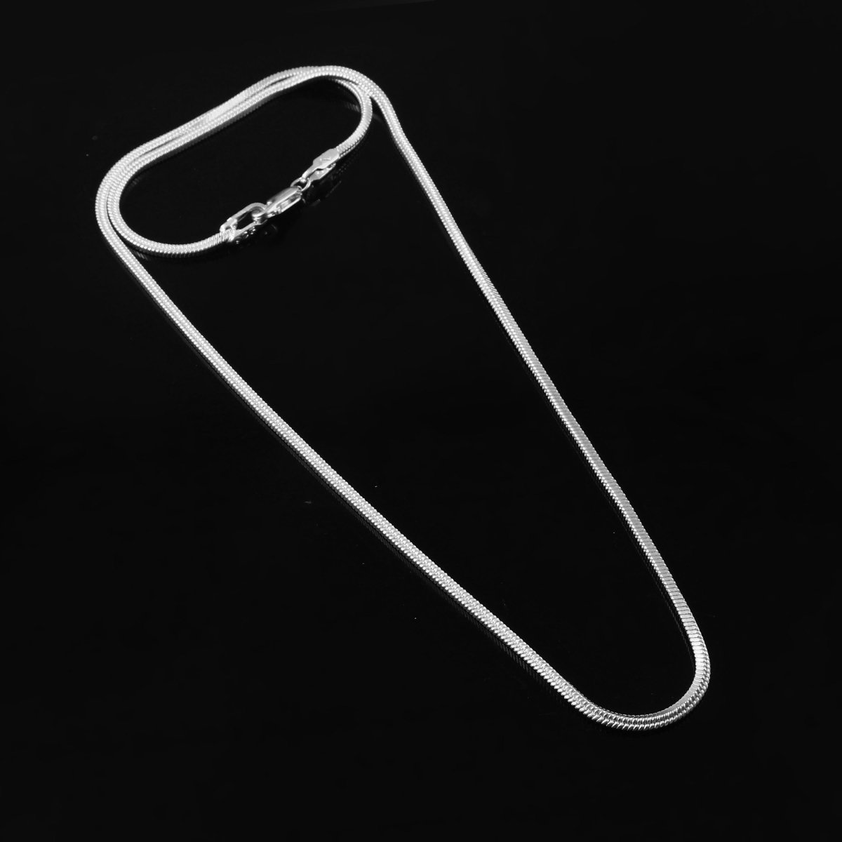 Ehsaan Chain – Glossy Finish Box Silver Chain - Zirak Silver