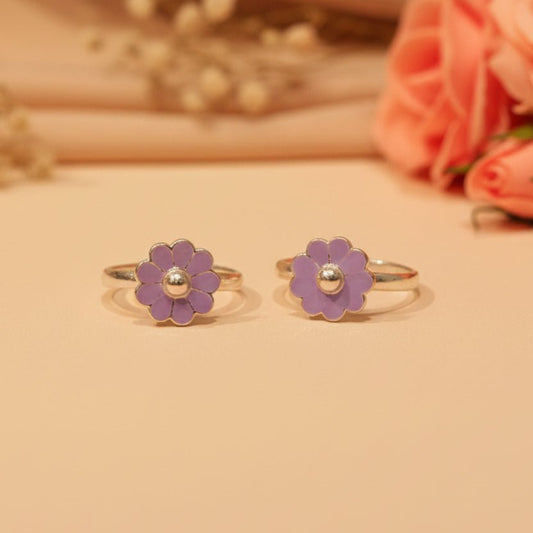 Gouri Toe Ring - Zirak Silver