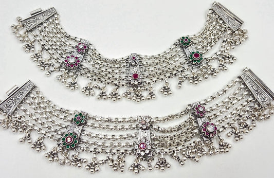 Gulbahar Payal - Zirak Silver