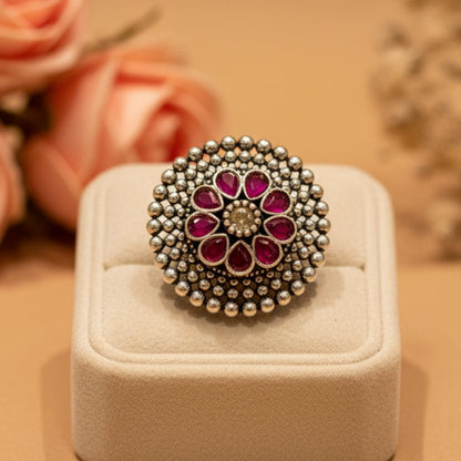 Gulika Ring - Zirak Silver